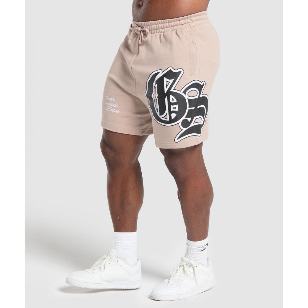 

Gymshark Varsity Графические шорты Stone Pink A1c6s Kbs4 S