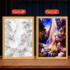 Light Painting Picture Frame Modern Landscape LED Night Light Room Decor Art Atmosphere Christmas Gifts Bedside Table Mood Lamp