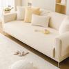 Thickened Winter Plush Sofa Cushion Warm New Modern Minimalist Cream Style Anti Slip Sofa Towel Backrest L Soft Cover Home Decoration
