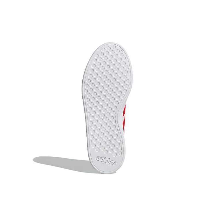 Adidas Neo Grand Court Base 2.0 Durable Low-Top Sneakers Women Sneakers White Red GV9550