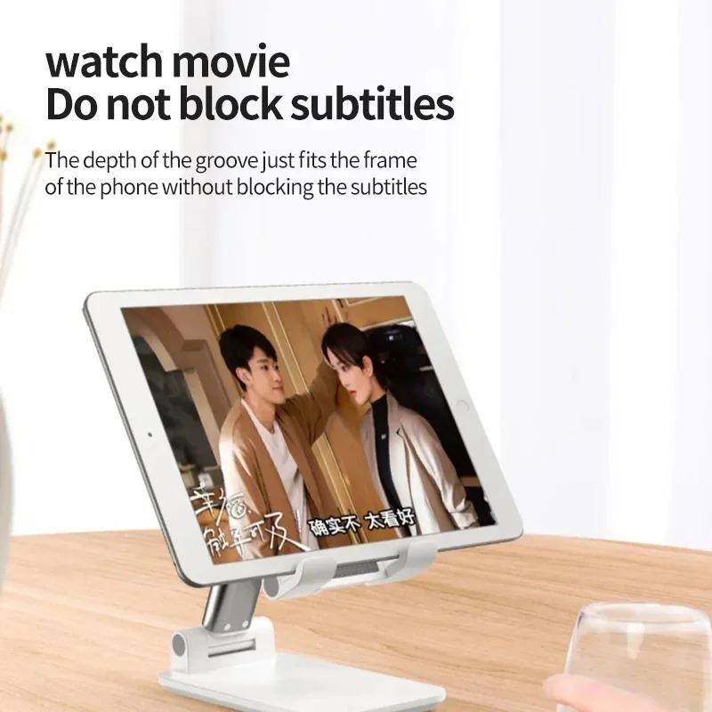 Multi Functional Universal Mobile Phone Holder Foldable and Extendable Desktop Lazy Person Tablet Live Streaming Portable Holder