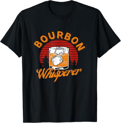 Bourbon Whisperer Funny Whiskey Drinking Humor Costume T-Shirt