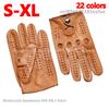 Men's Motorcycle Genuine Leather Gloves Sheepskin Gloves Fashion Women's  Breathable Driving Gloves Men's Mittens S-XL