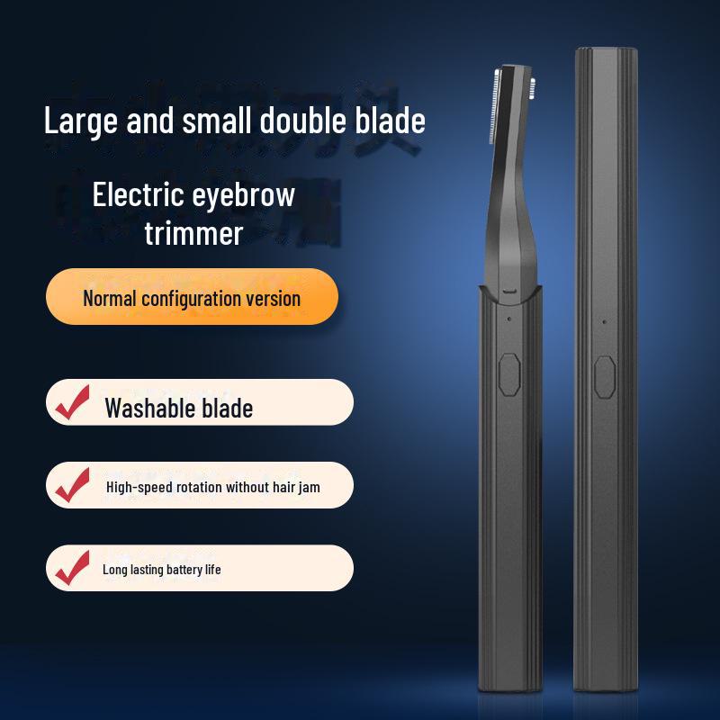 Wiederaufladbarer elektrischer Augenbrauentrimmer für Männer und Frauen – sicher und effizient