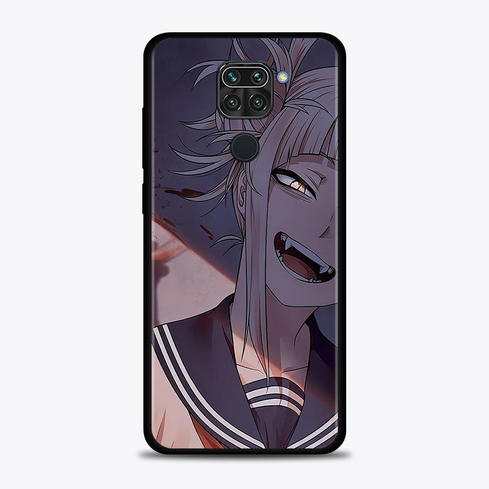 Case For Xiaomi Redmi Note 11 10 9 8 7 Pro Max 9T 8T 9S Cover for Redmi 10 9 8 9C 9A 8A 7A My Hero Academia Girl TOGA Himiko