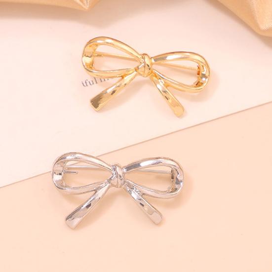 2Pcs Bowknot Lapel Pins Cute Bow Brooch Pins Women Fashion Collar Pin Stylish Accessory for Scarves Shawls Sweaters Dresses Hats