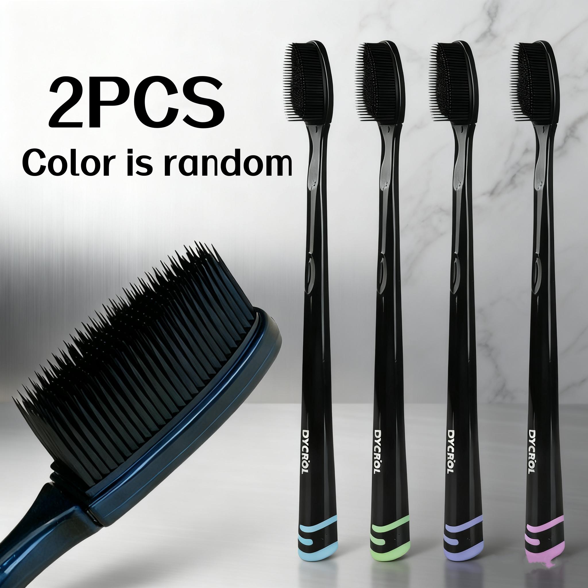 

2/6/10Pcs Random Color Silicone Bristle Deep Cleaning Outdoor Travel Convenient Toothbrush Home Essential Holiday Gift Great Cleaning P Gift