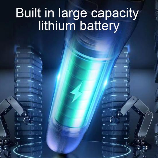 Car Vacuum Cleaner Wireless USB Charging Long Battery Life Washable Filter Powerful