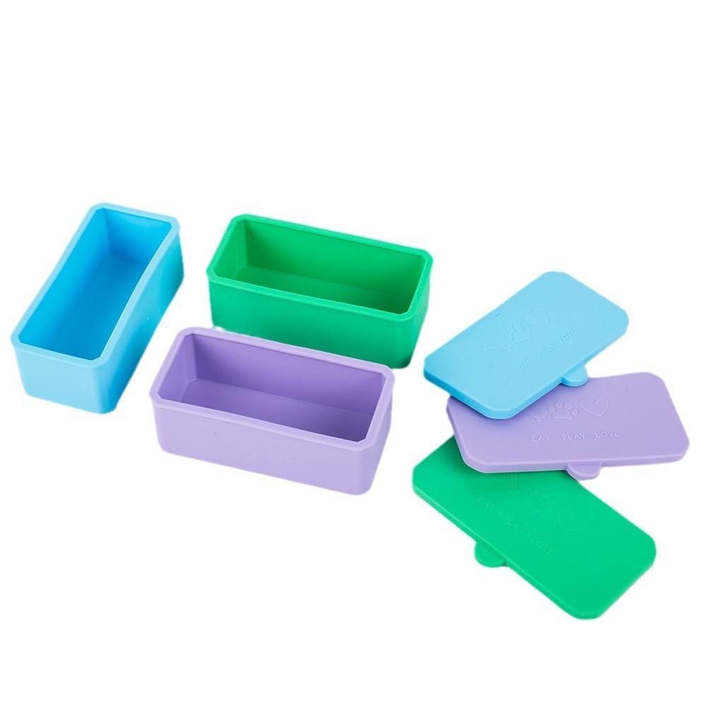 1/3pcs Red/Pink/Purple/Green/Orange/Blue Food Distribution Box 2/4 Inch Sauce Cups  Fruit