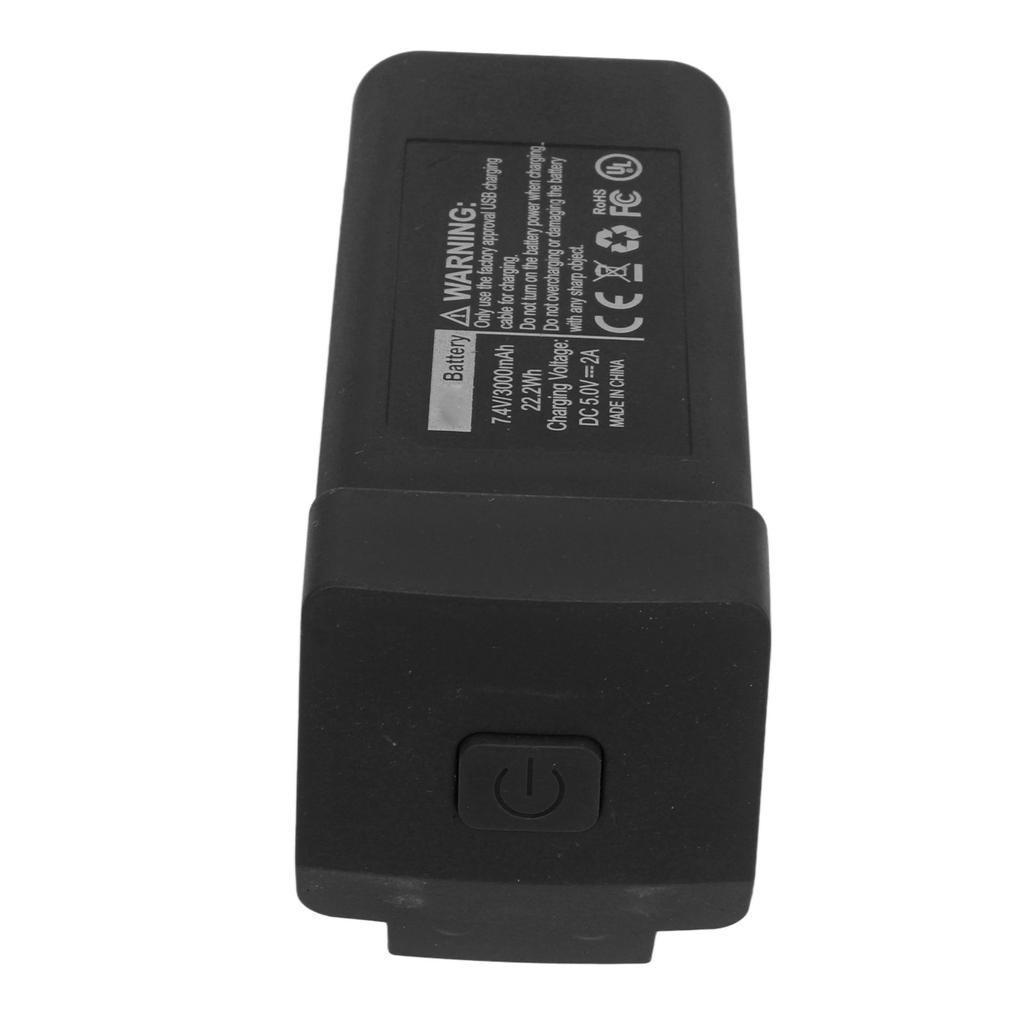 RC Drone Lithium Battery 7.4V 3000mAh Drone Battery Replacement for LYZRC L800 PRO2