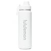 Biała, 24oz Butelka na wodę Back To Life Sport 24oz 710ml Izolowana