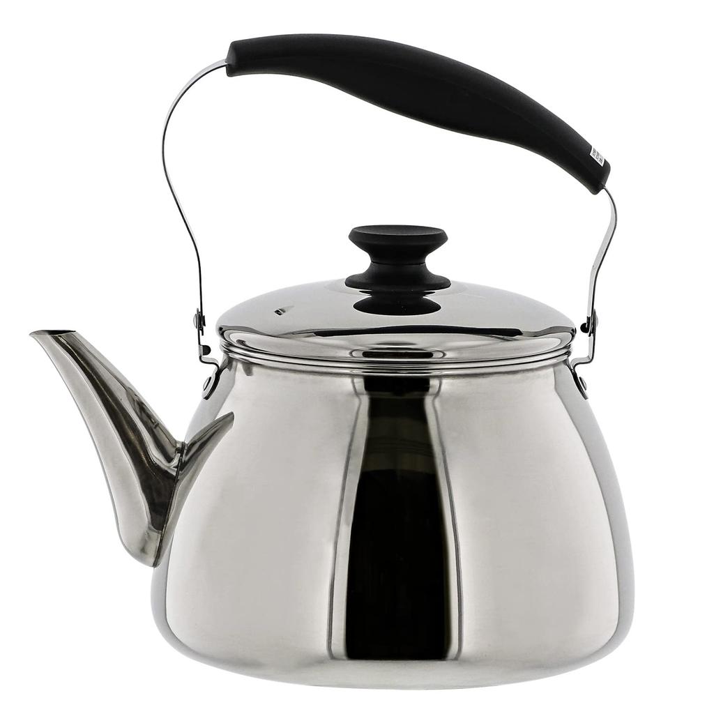 Bestco Mighty Neo Stainless Steel with Tea Wide-Mouth Kettle, 5.0L, Strainer, ND-9443