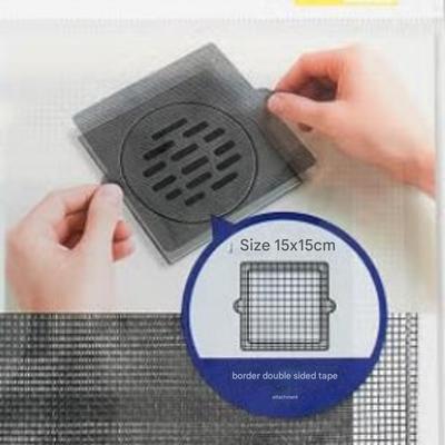 Drain Filter Mesh Net Hair Catcher- 3EA (15x15) or Net Repair Patch