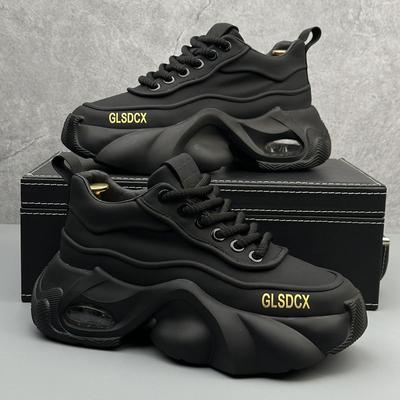 Designer Style Men Shoes 2025 Spring Autumn Comfortable Men's Thick Platform Sneakers Casual Shoes Sports Trainers Tenis