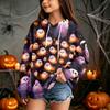 Children's Casual Hoodie with Halloween Print Pullover for Holiday Parties