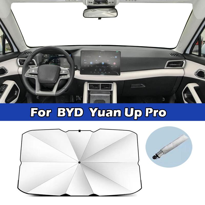 For BYD Song Han Yuan Tang Qin KING Seagull Dolphin Car Front Windshield Sunshade Umbrella Sun UV Protection Auto Accessories