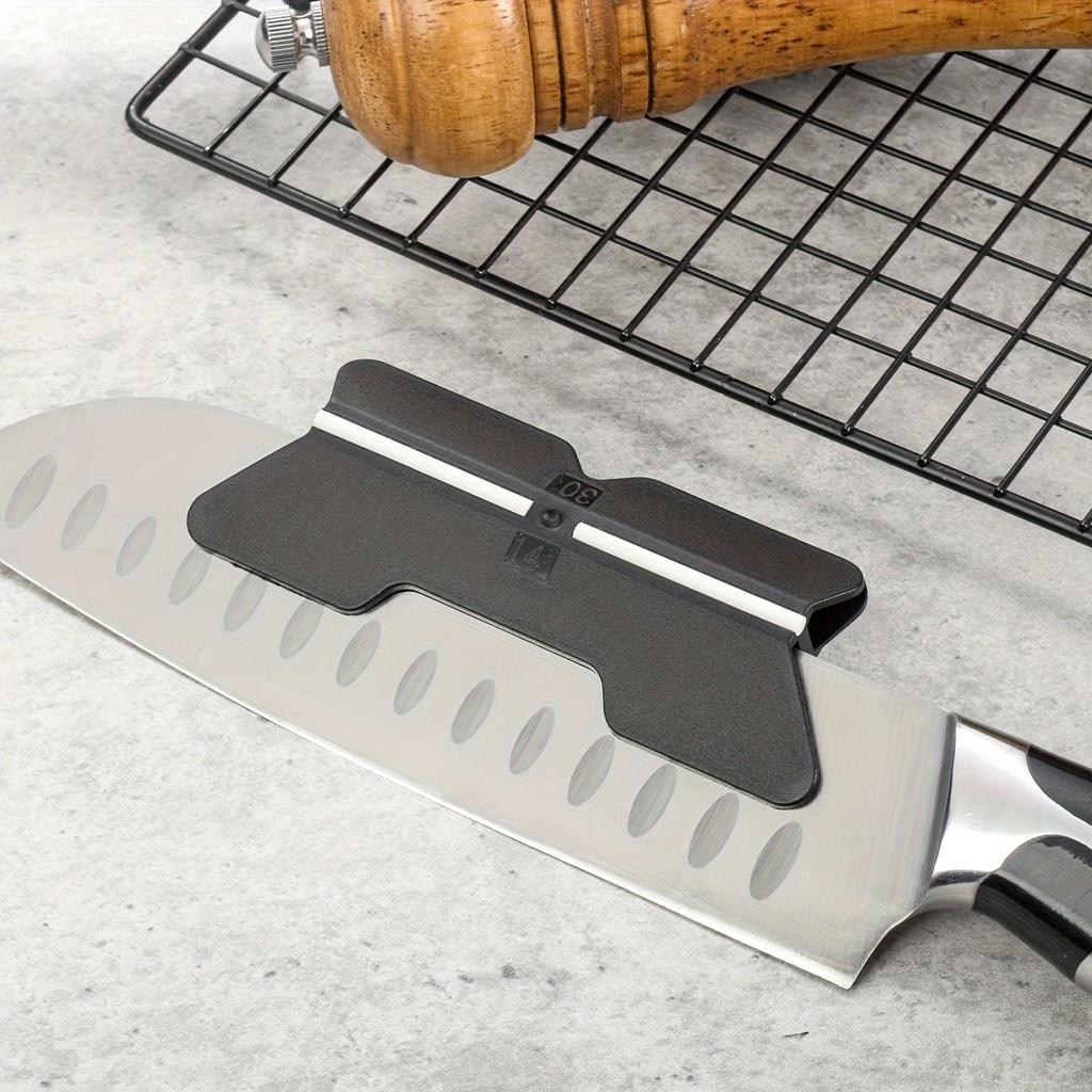 Guida Angolare per Affilatura Coltelli 4 in 1 Clip Supporto per Affilatura Cucina Strumento di Affilatura ad Angolo Fisso