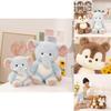 Cartoon Squirrel And Elephant Plush Toy With Squirrel And Elephant Cartoon Characters For Kids Birthday Gift