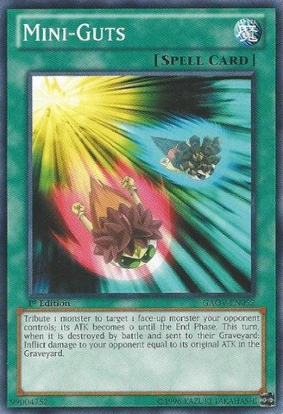 

English Galactic Overlord Unlimited Edition Yu-Gi-Oh Mini-Guts (GAOV-EN052) - - - ...
