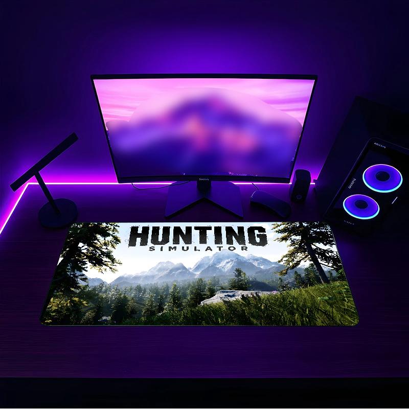 BULT Hunting Simulator (5) Mouse pad with a non slip rubber base suitable for home offices and an ideal gift for gamers