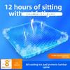 Summer Gel Seat Cushion Breathable Honeycomb Ice Cushion Car Seat Soft Ice Cushion Office Home Stool Butt Cool Cushion