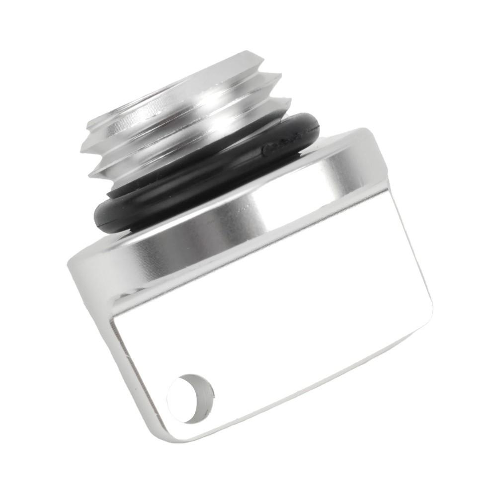 Oil-Cover CNC Motorcycle Oil Cap Aluminum Universal Engine Oil Cap Screw-On Engine Oil Plug Motorcycle-Owners