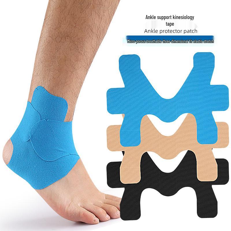 Elastic Sports Ankle Brace with Stretch Rebound Kinesiology Tape