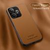 Luxury Business Leather Soft Frame Magnetic Cover For Realme GT 6 GT6 GT 6T GT6T Neo6 SE Neo 6 SE Phone Cases Capa