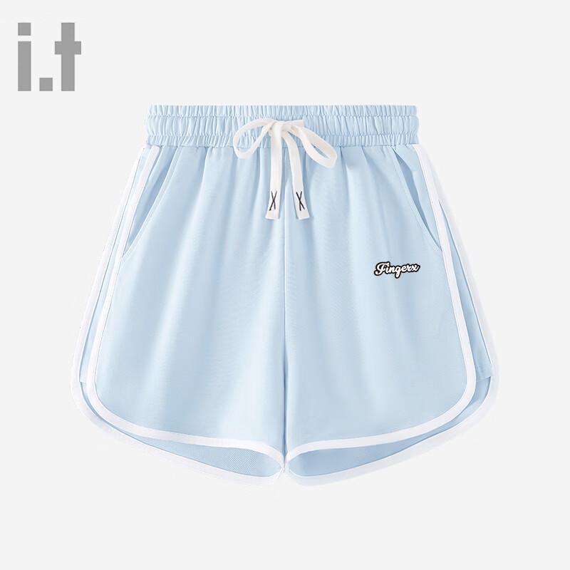 

Fingercroxx Women s Color-block Drawstring Sports Shorts M