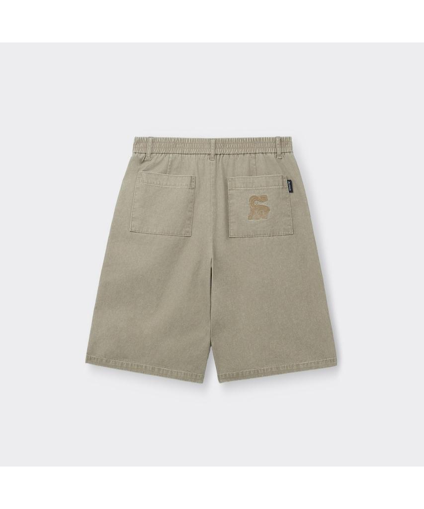 Keoseuuteommellou [Vincent] Beige Cotton Dyed Shorts Cwpam26491Bex