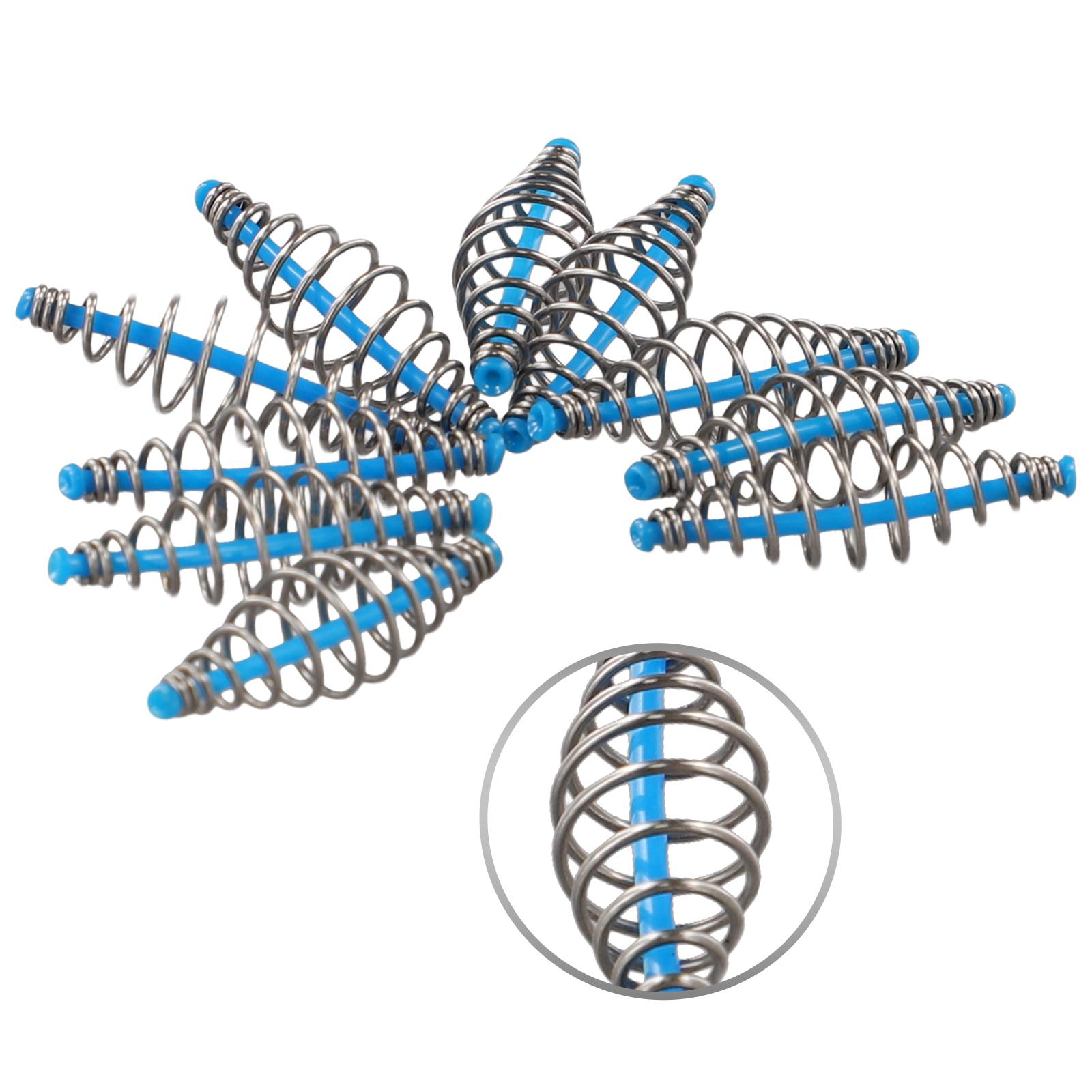 

Для привлечения рыбы пружинная кормушка для приманки клетка для приманки рыболовные снасти 10 шт 3,2*1 см