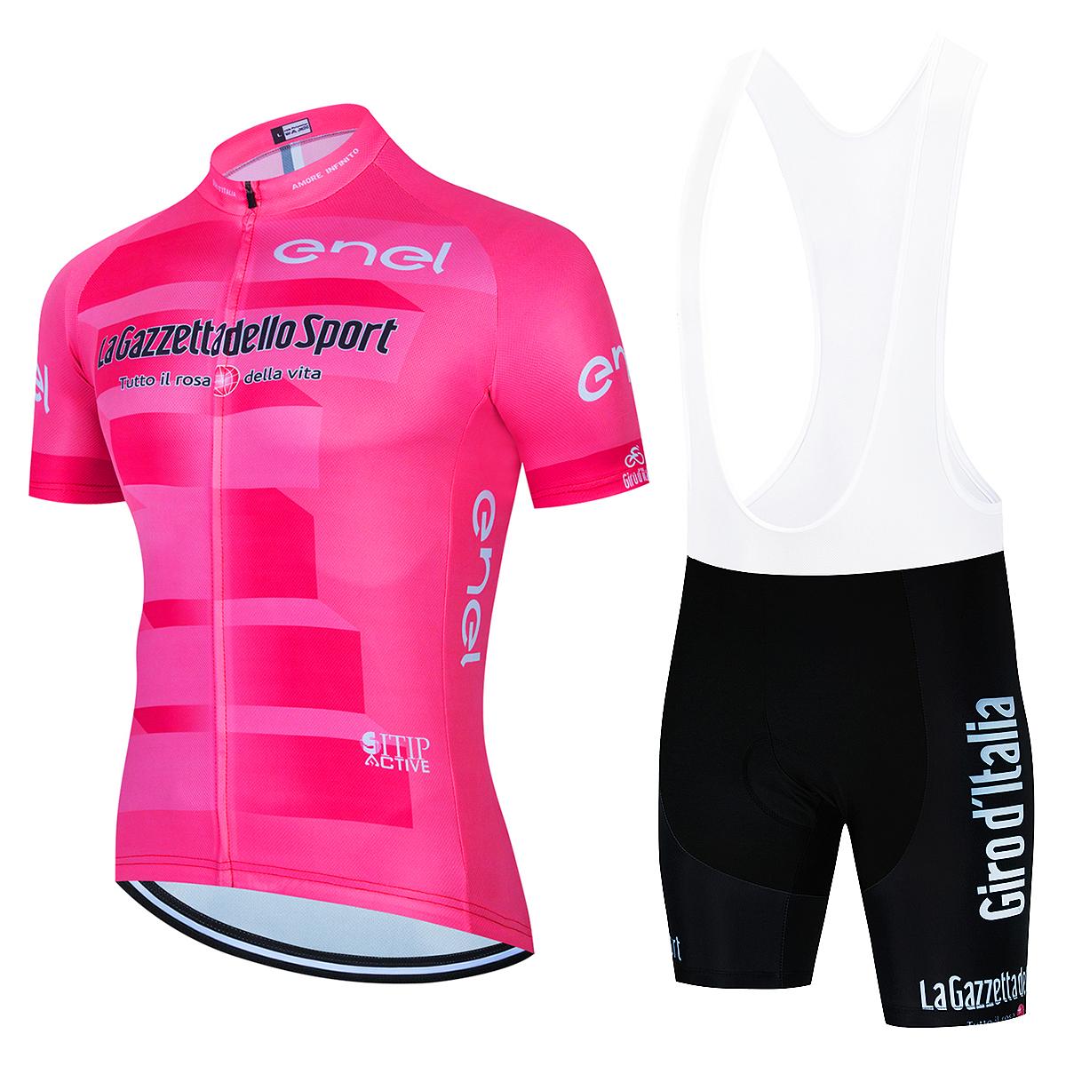 

2026 Tour De Giro D ITALIA Cycling Jersey Set Men s Short Sleeve Mountain Uniform Ropa Ciclismo Cycling Maillot Cycling Clothing Suit XXL