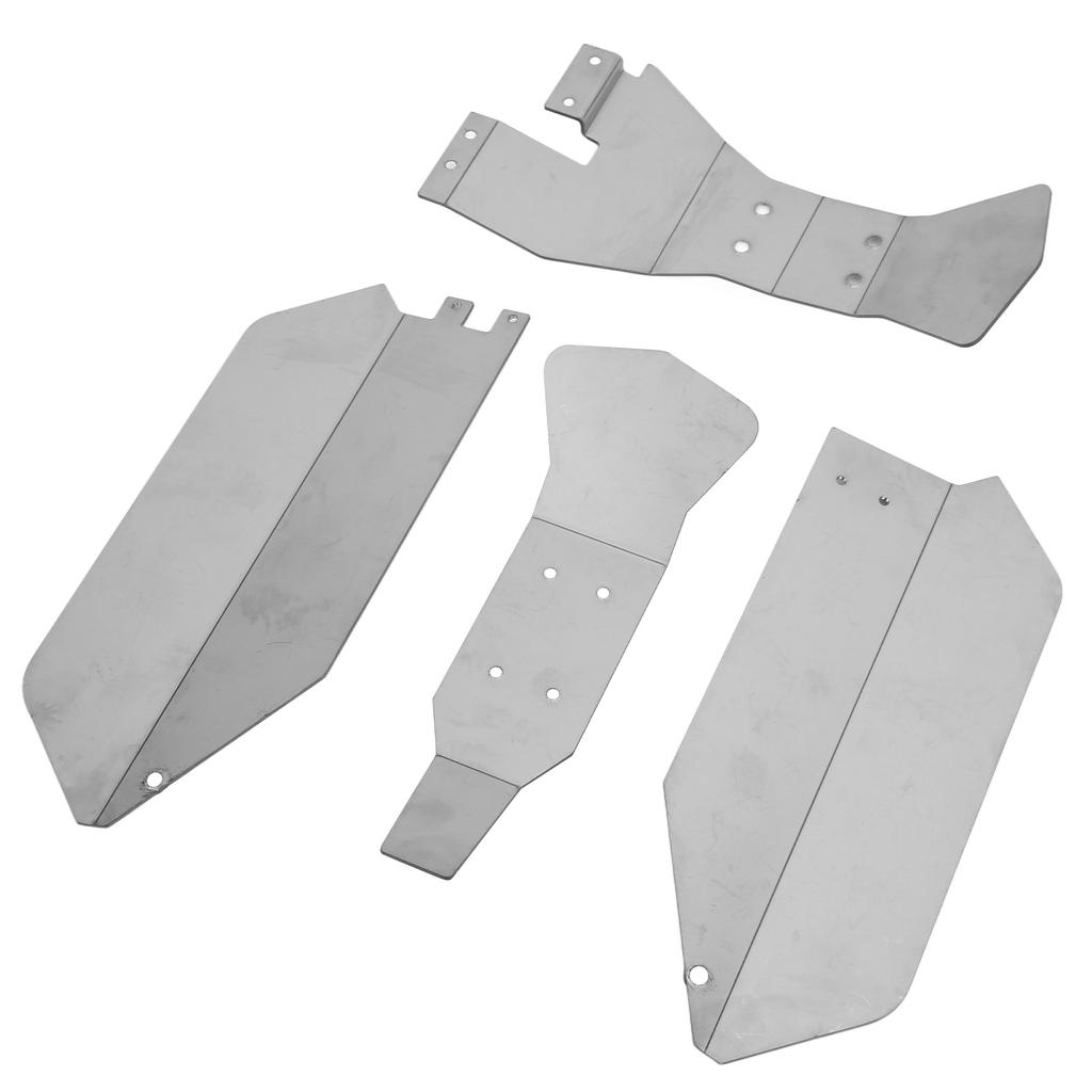 Stainless Steel Chassis Armor Effectively Protects The Remote Control Car for Traxxas Slash 4WD Short Truck