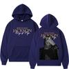 Felpe con cappuccio Michajackson King Of Pop Stile Hip Hop Uomo Donna Harajuku Streetwear Felpa Vintage Pile di Alta Qualità