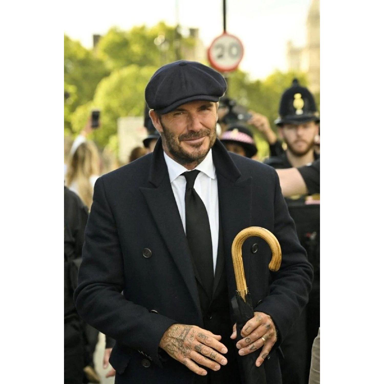 

Черная мужская кепка Baretta Beckham Peaky Blinders Hat Cp231