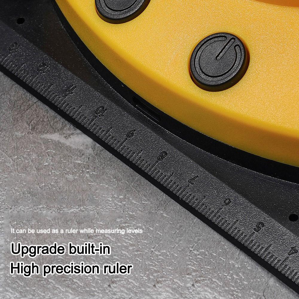 Durable 90° Infrared Laser Level Rechargeable High Accuracy Laser Ground Meter Laser Measurement Tool