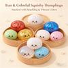 1-5PCS Glitter Dumpling Glitter Dumpling Set Decor Squishy With Box Soft & Slow Surprise Random Color Gifts for Children & Adult