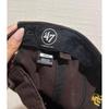 Used 47 Hat Mini Logo Baseball Cap Brown
