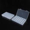 Removable 28 Grid Unloading Manicure Box Beaded Storage Box High Transparent Pp Empty Box Parts Storage Box With Lid Grid Box