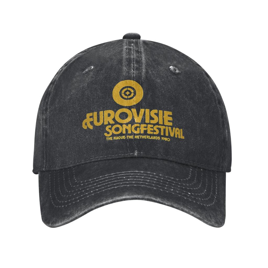 Eurovision Song Contest 1980 Unisex Baseball Caps Distressed Denim Hats Cap Vintage Outdoor Summer Adjustable Fit Cap