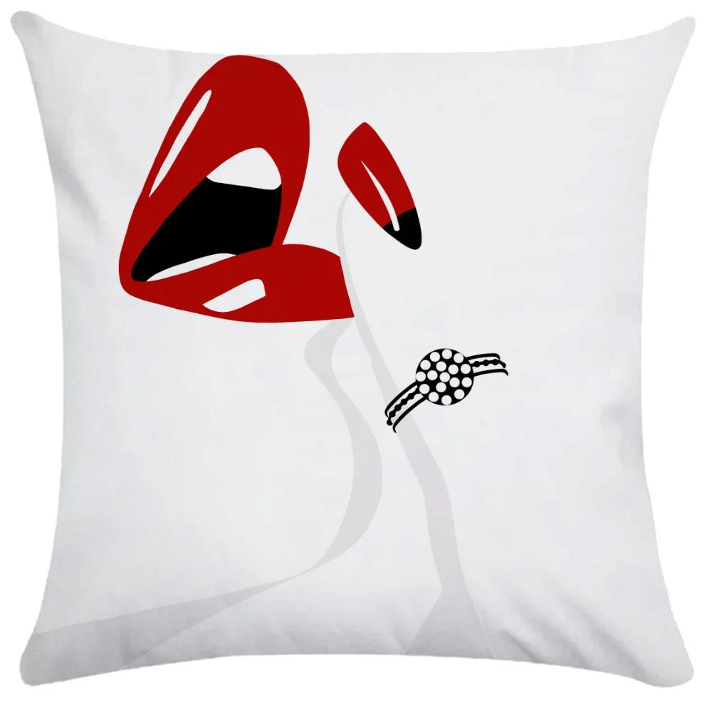 Home Decor Throw Pillow Covers Room Aesthetics Fashion Ladies   Double Bed Cushion