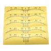 10PCS Eyebrow Ruler Disposable Sticker  Microblading Ruler makeup tool