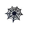 5piece PVC Spider Web Coasters - Non-toxic And Hot-resistant Spooky Vibe Halloween Themed Placemats