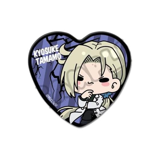 Hell Teacher Nube Anime Heart-Shaped Can Badge [Kyosuke Tamamo]