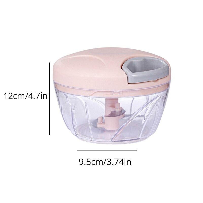 1Pc Pink Special for Kitchen Cooking Machine Multi-Function Hand Pull Garlic Press Garlic Masher Manual Crushing Garlics Device