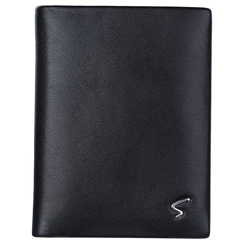 

Мужской кожаный бифолд-кошелек SATCHI