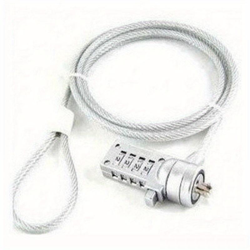 1pc 4 Digit Password Computer Lock Anti-theft Chain for Notebook PC Laptop Internet Cafe Lock