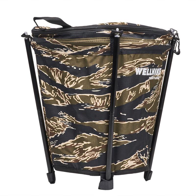 

WELLHIKE Foldable Outdoor Camping Trash Can One Size