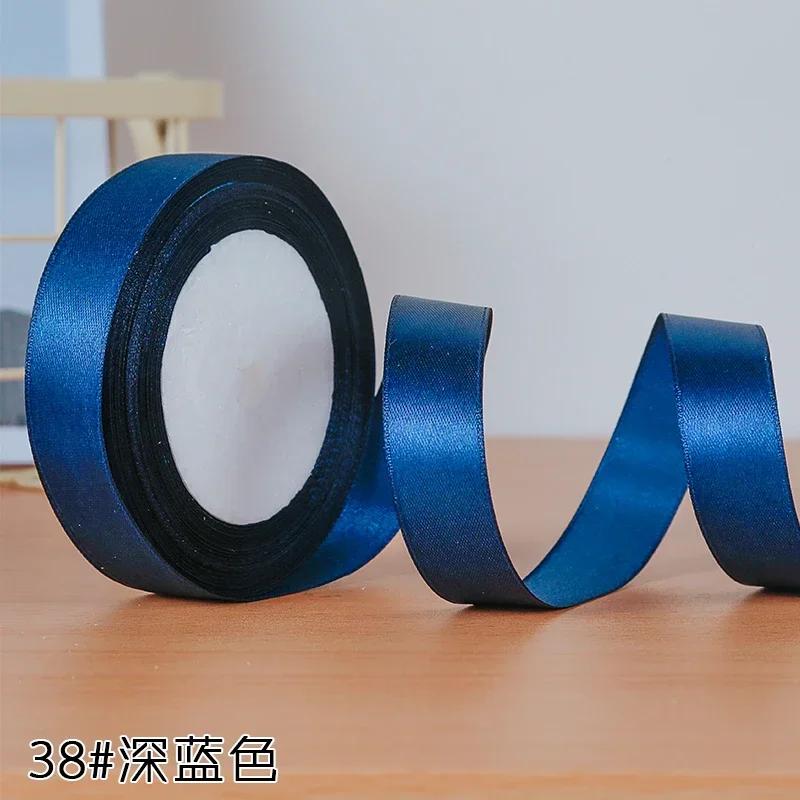 22meters 20mm Faced Satin Ribbon for DIY Silk Satin Ribbons Crafts Bow Handmade Gift Wrap Party Wedding Clothing Accessories