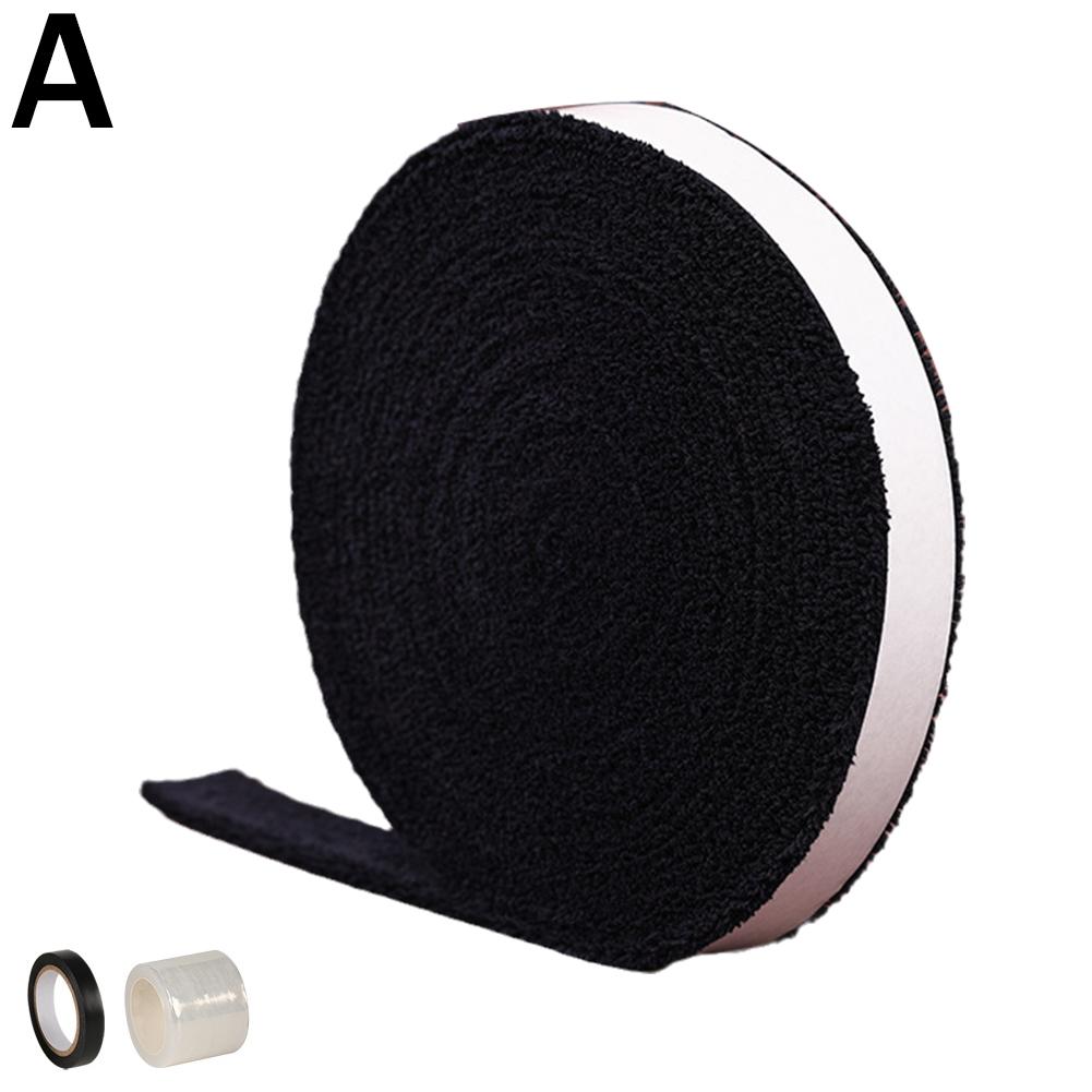 1 Rolle 5m Handtuch Klebeband Griff Badminton Tennisschläger Overgrips Band Schlägergriff Griff Rutschfestes Band Schweißband Badminton